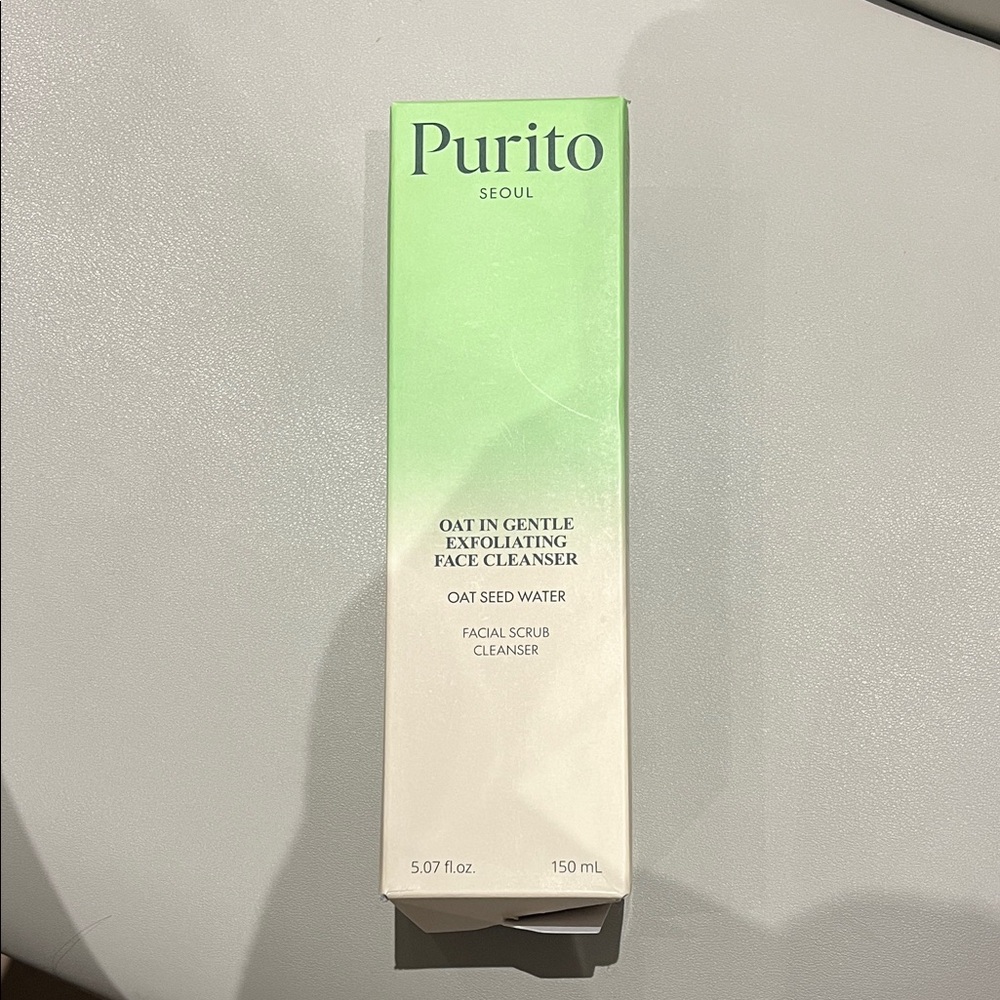 BNIB PURITO SEOUL Oat In Gentle Exfoliating Face Cleanser